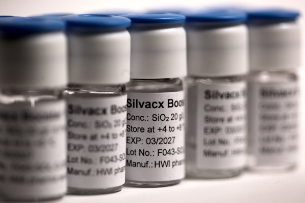 GLP-grade SilvacxBooster vials as used for GLP toxicity study