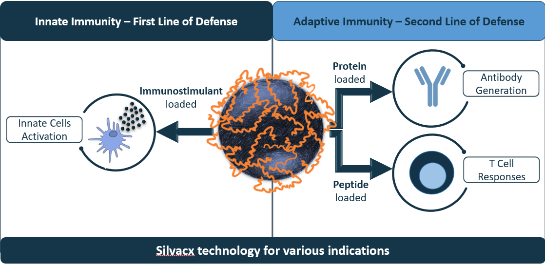 Silvacx - the versatile vaccination platform